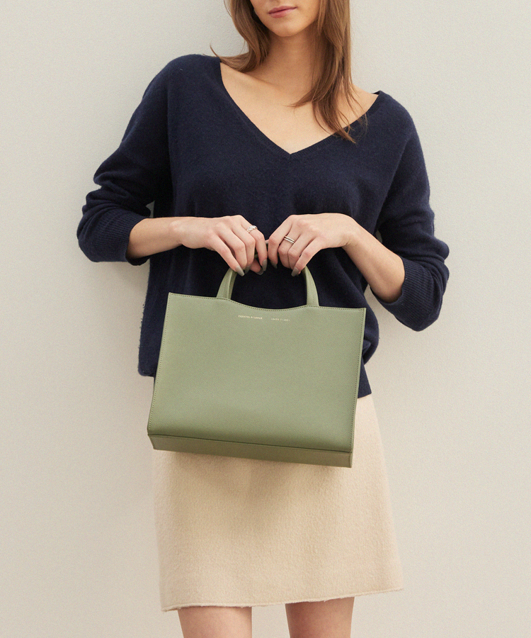 Feather Bag TOTE 390g - Moss Green