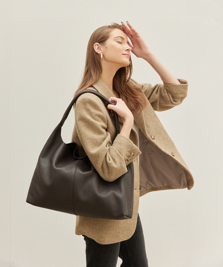 Carry All Big Shoulder Bag 650g - Espresso