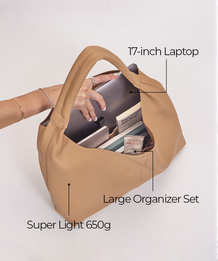Carry All Big Shoulder Bag 650g - Espresso