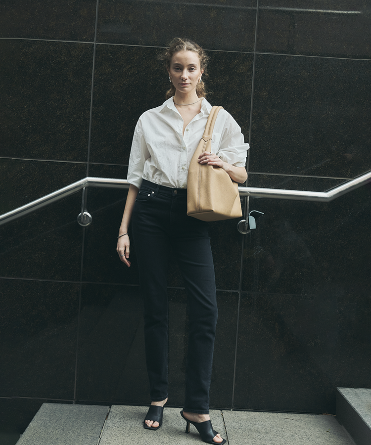 Carry All Big Shoulder Bag 650g - Cream Beige