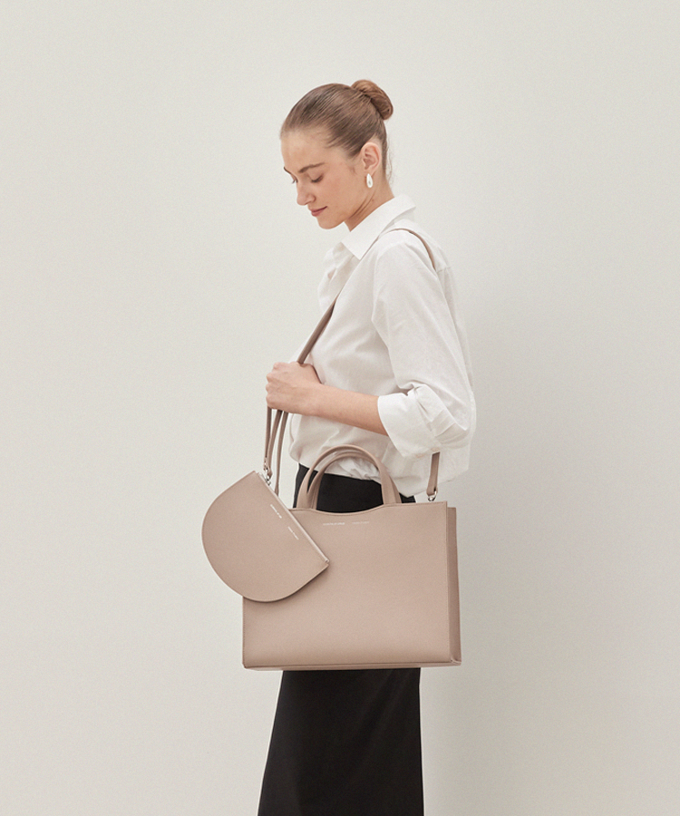 Feather Bag JUMBO 590g - Cotton Beige