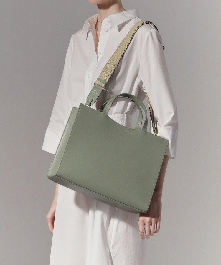 Feather Bag JUMBO 590g - Moss Green