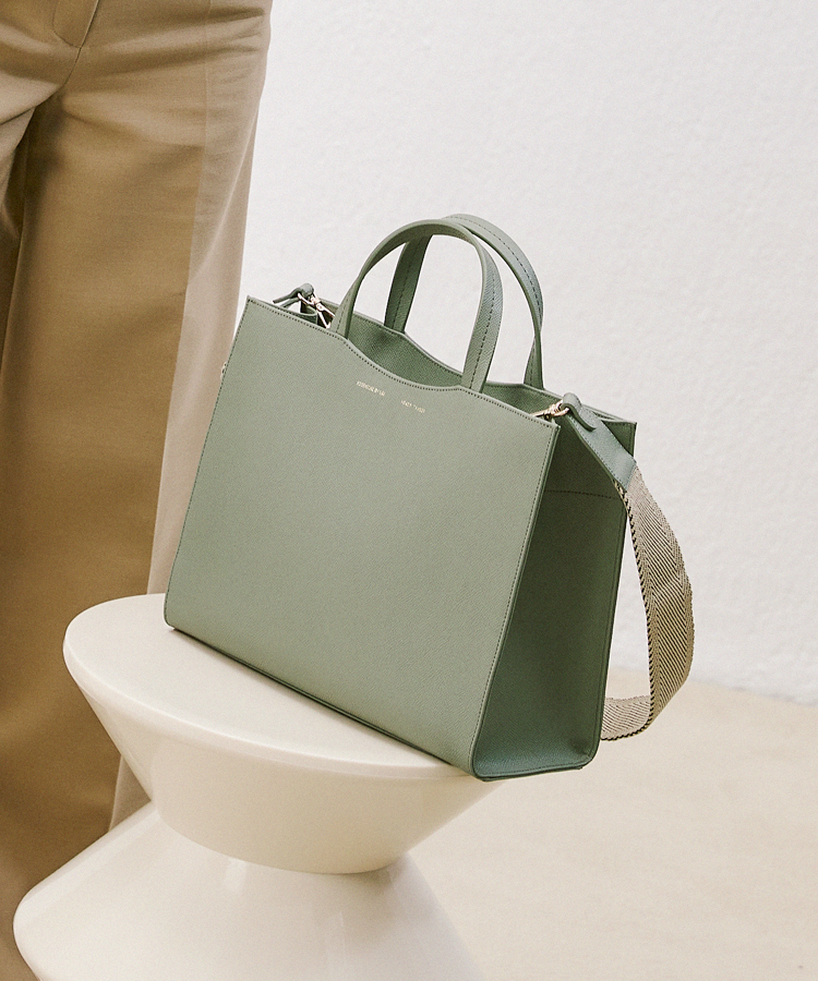 Feather Bag JUMBO 590g - Moss Green