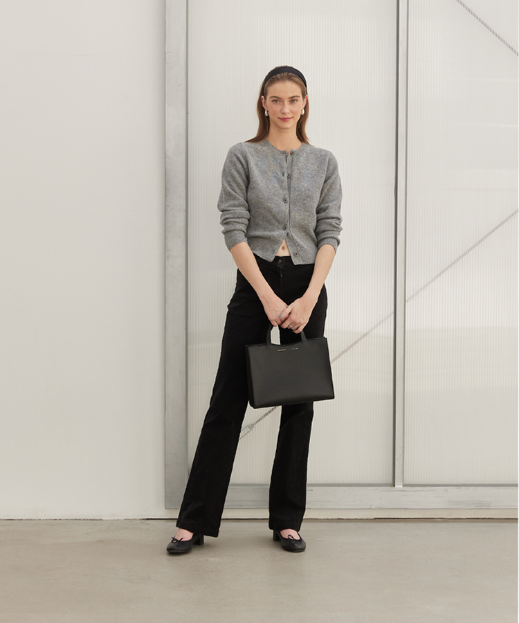 Feather Bag TOTE 390g - Black