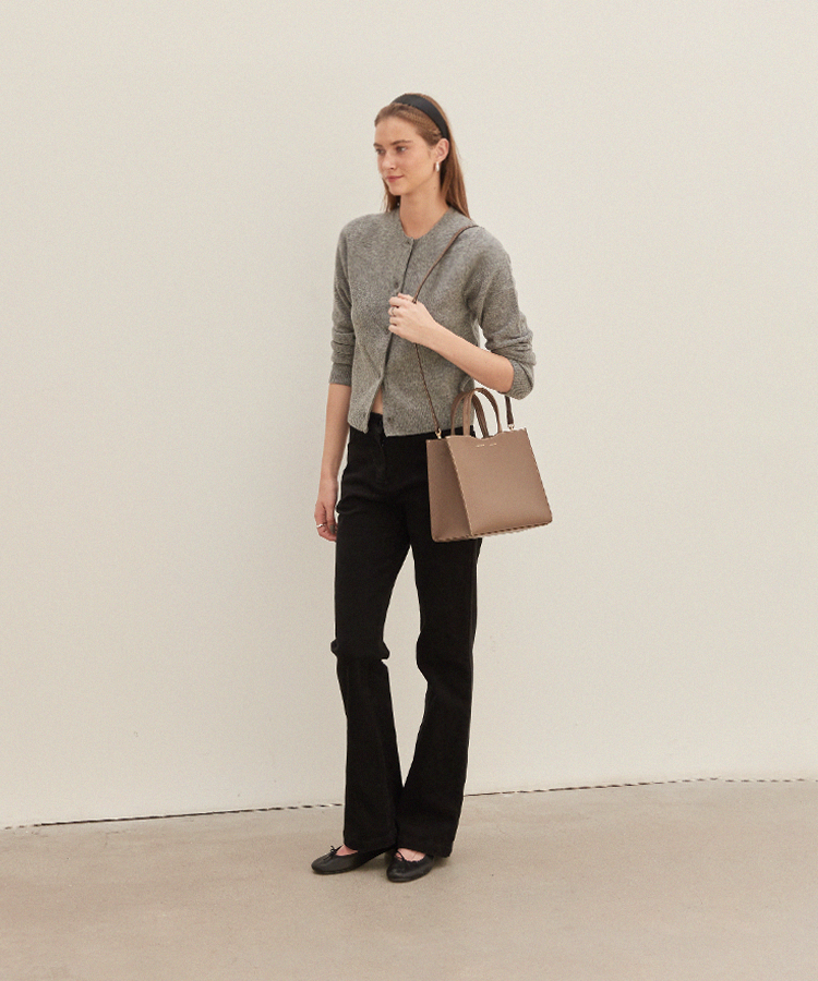 Feather Bag TOTE 390g - Taupe