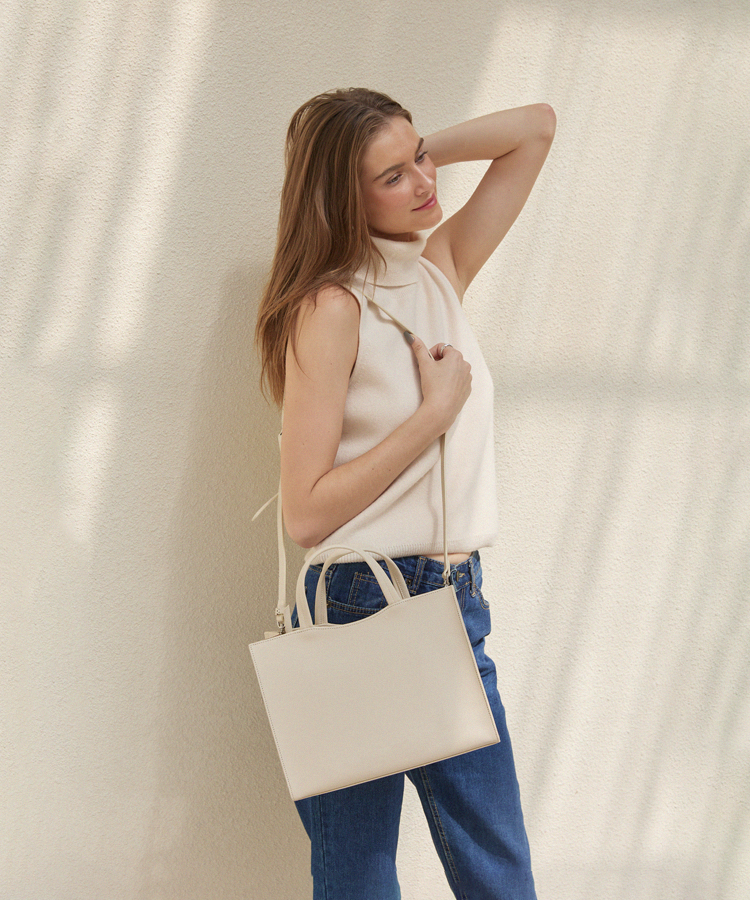 Feather Bag TOTE 390g - Almond