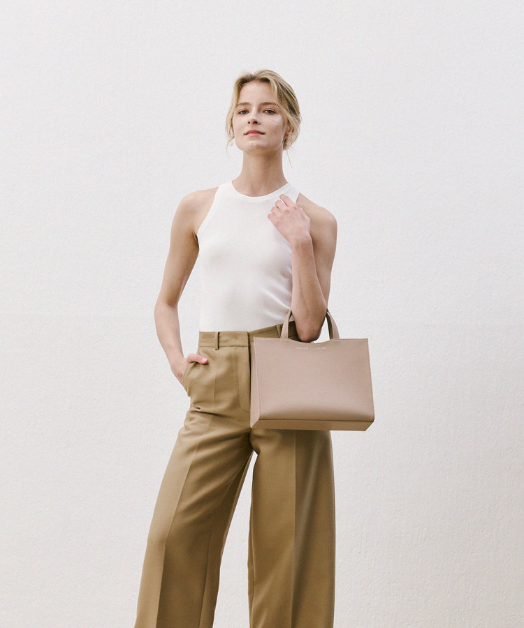 Feather Bag TOTE 390g - Cotton Beige