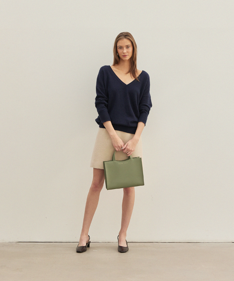 Feather Bag TOTE 390g - Moss Green