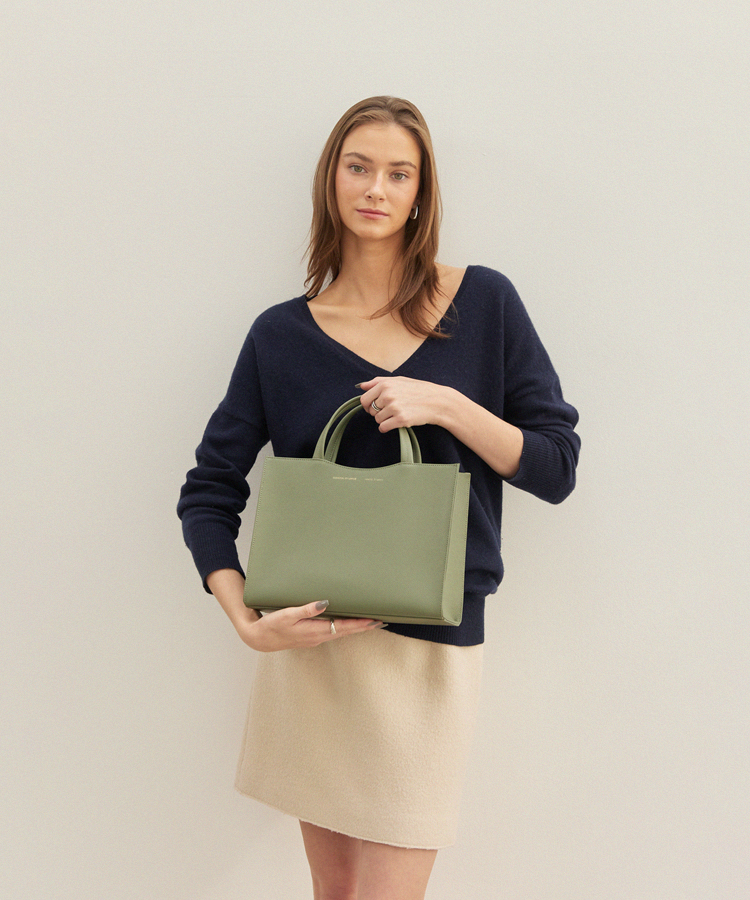 Feather Bag TOTE 390g - Moss Green