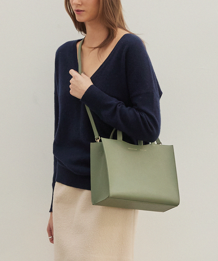 Feather Bag TOTE 390g - Moss Green