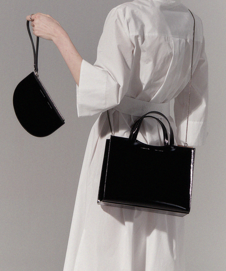 Feather Bag TOTE 390g - Patent Black