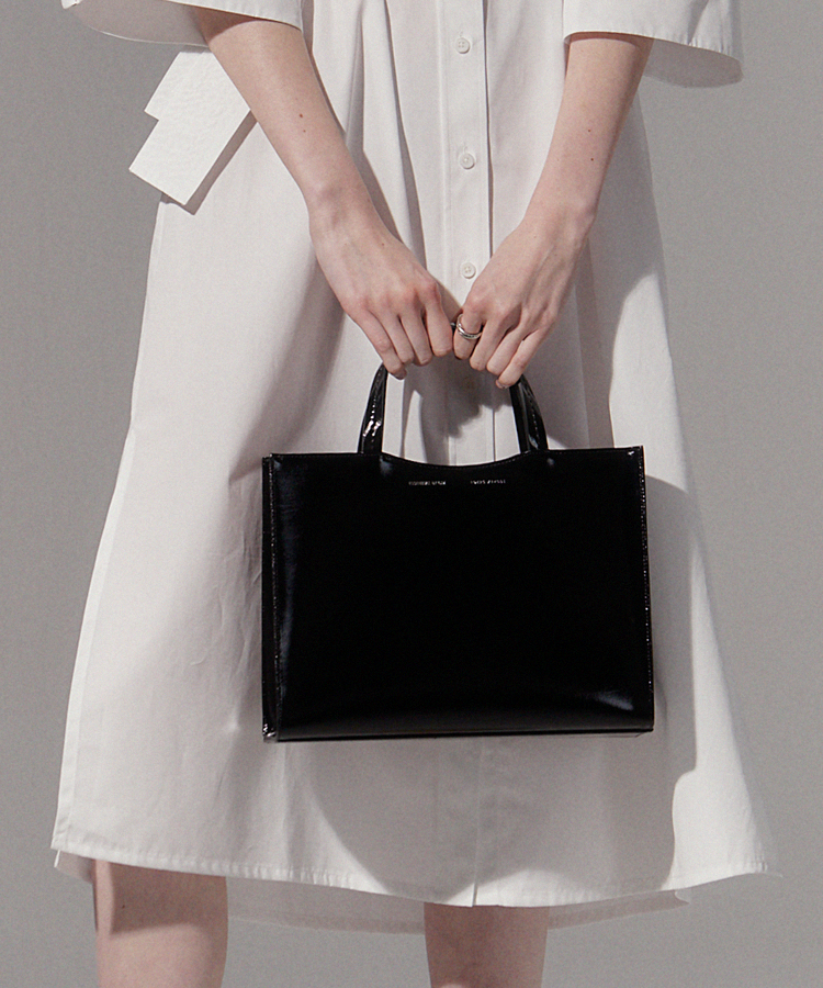 Feather Bag TOTE 390g - Patent Black