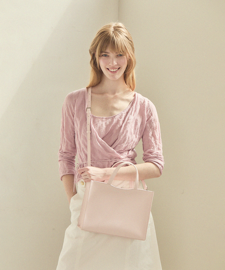 Feather Bag TOTE 390g - Powder Pink