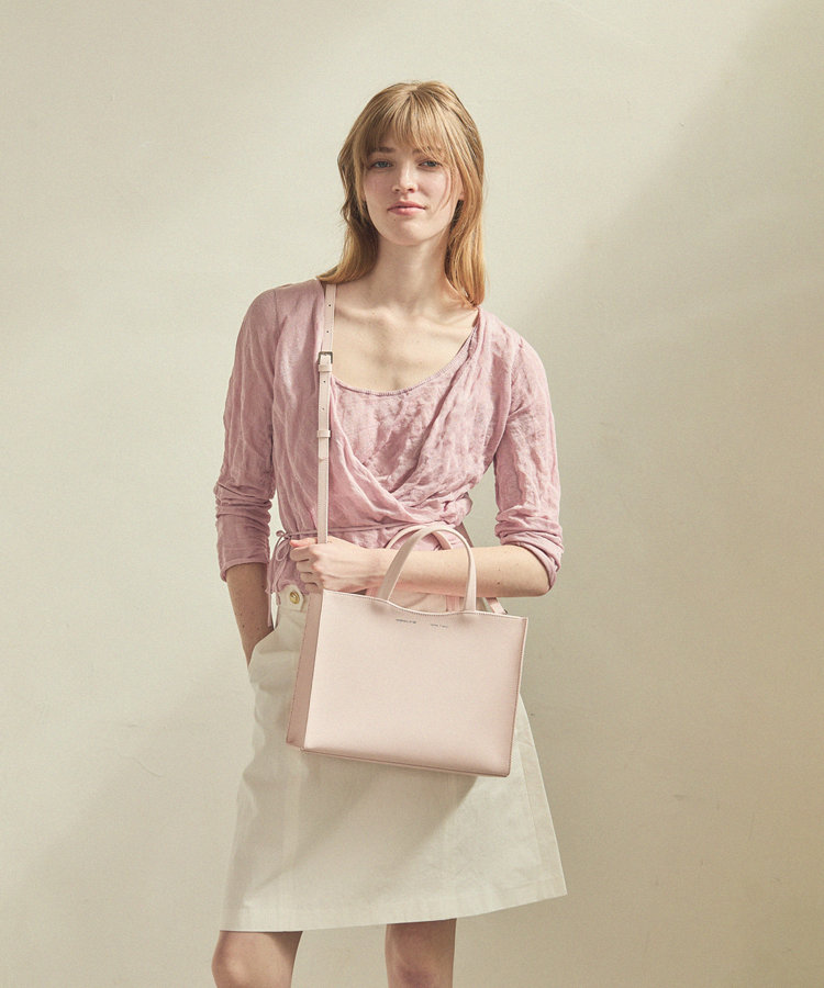 Feather Bag TOTE 390g - Powder Pink