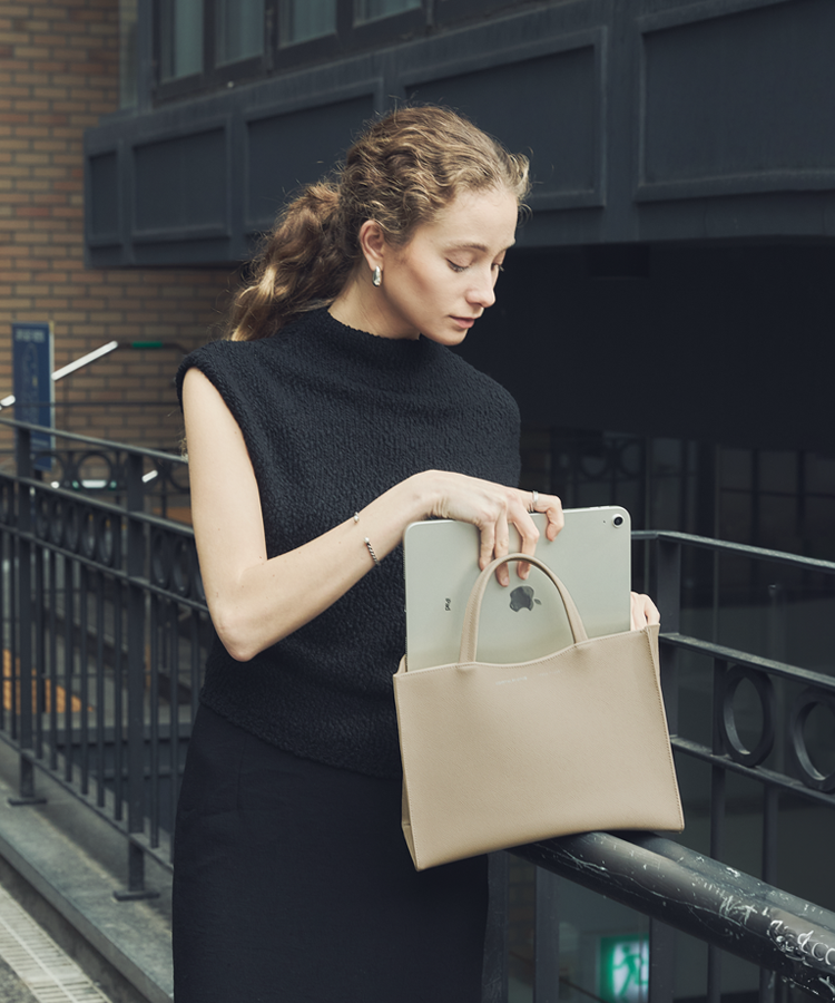 Feather Bag TOTE 390g - Praline