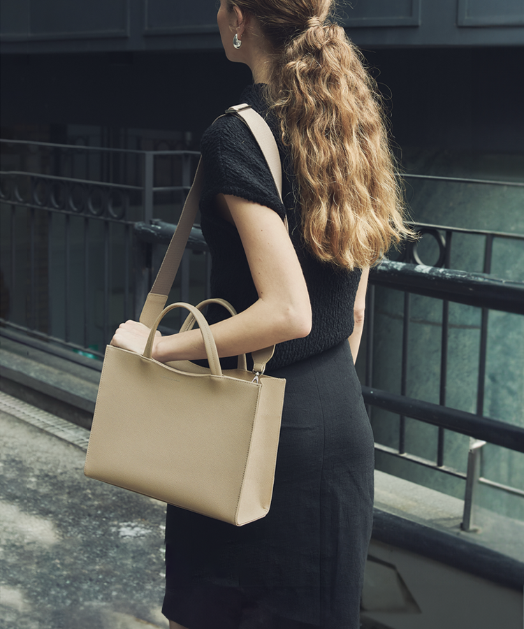 Feather Bag TOTE 390g - Praline
